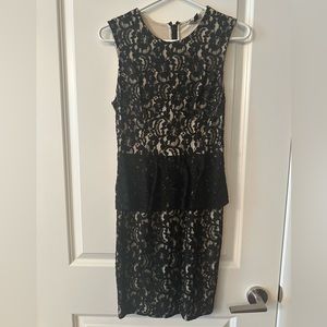BEBE midi dress